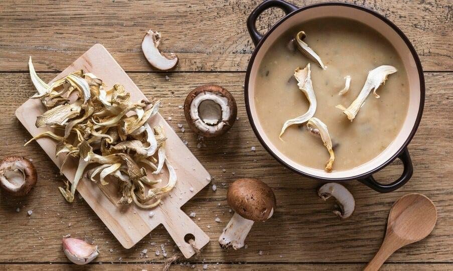 recette de champignons