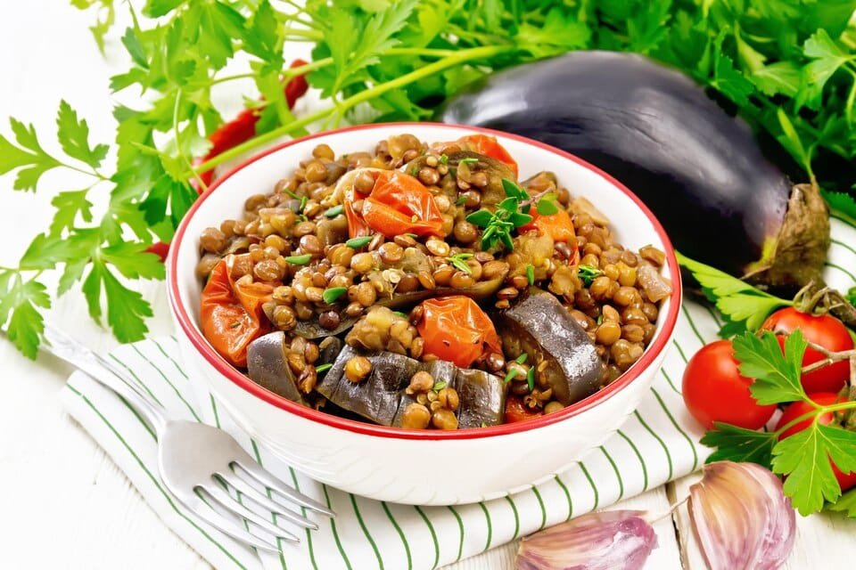 salade de lentille