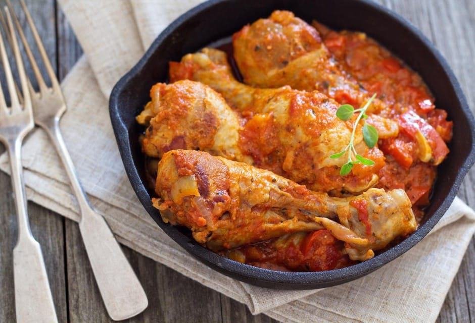 poulet basquaise