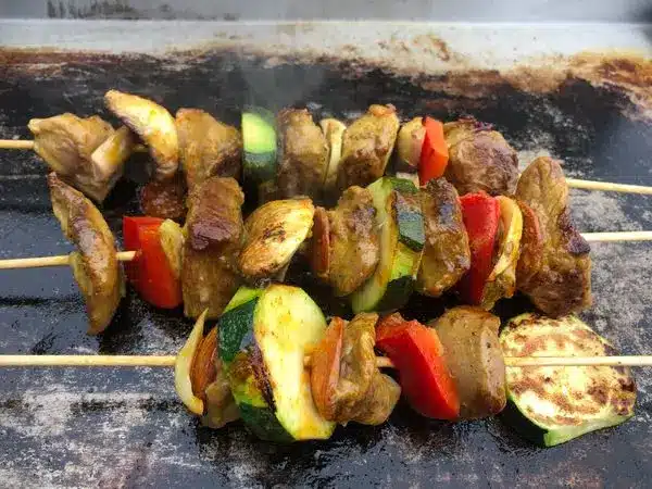Brochettes de poulet