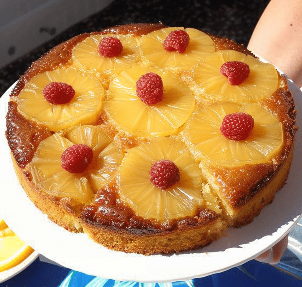 Gâteau Moelleux à l’Ananas