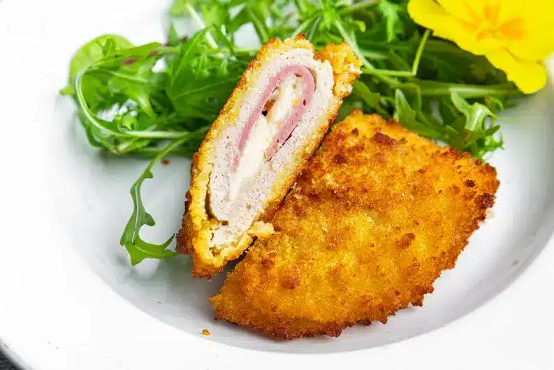 escalopes milanaises panées aux herbes aromatiques