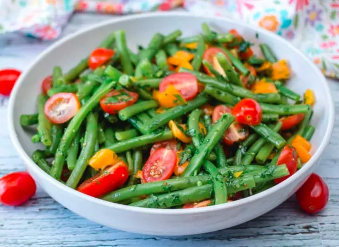 salade de haricots verts