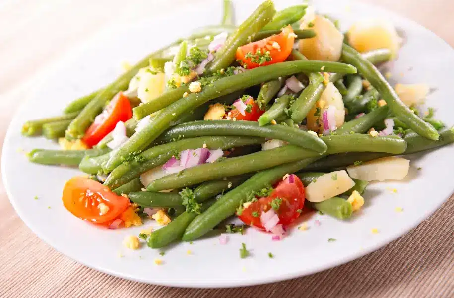 salade de haricots verts