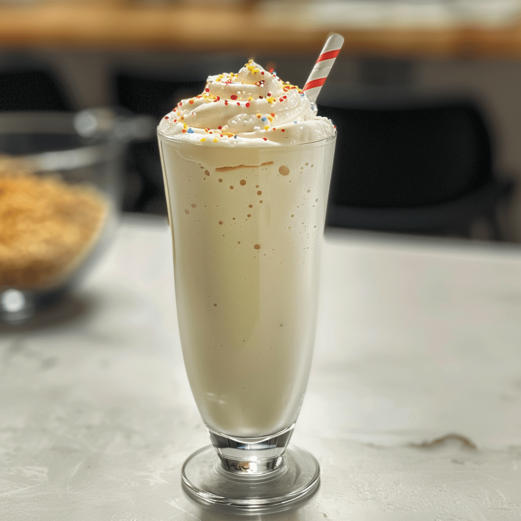 Milk shake à la vanille
