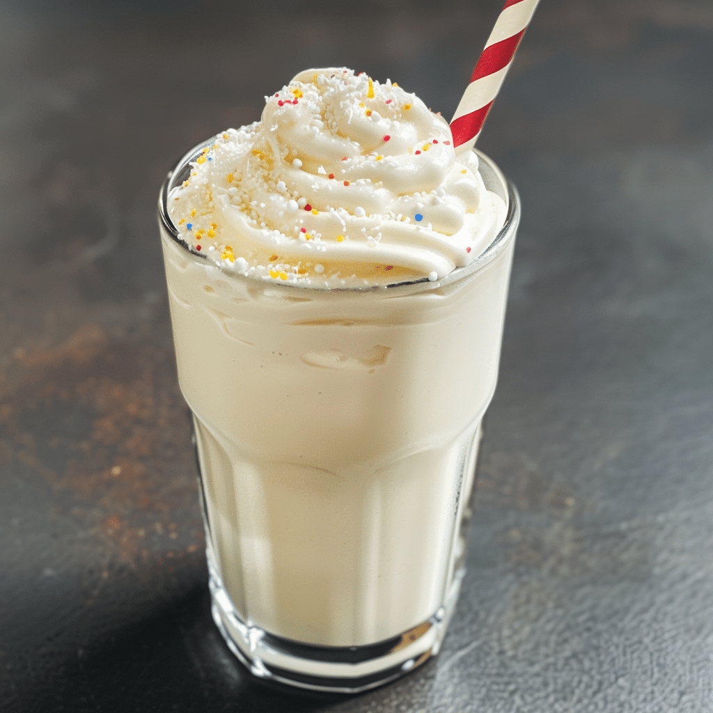 Milk shake à la vanille