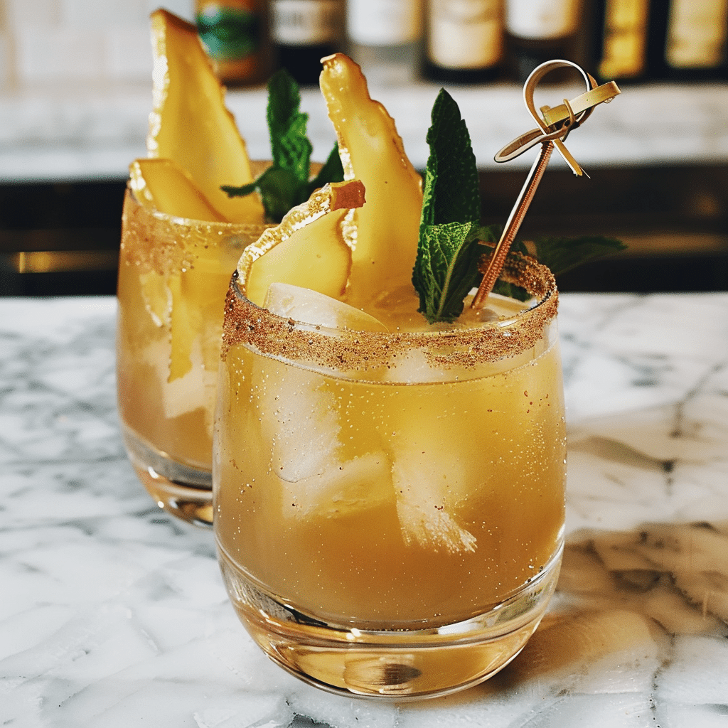 Mocktail au gingembre