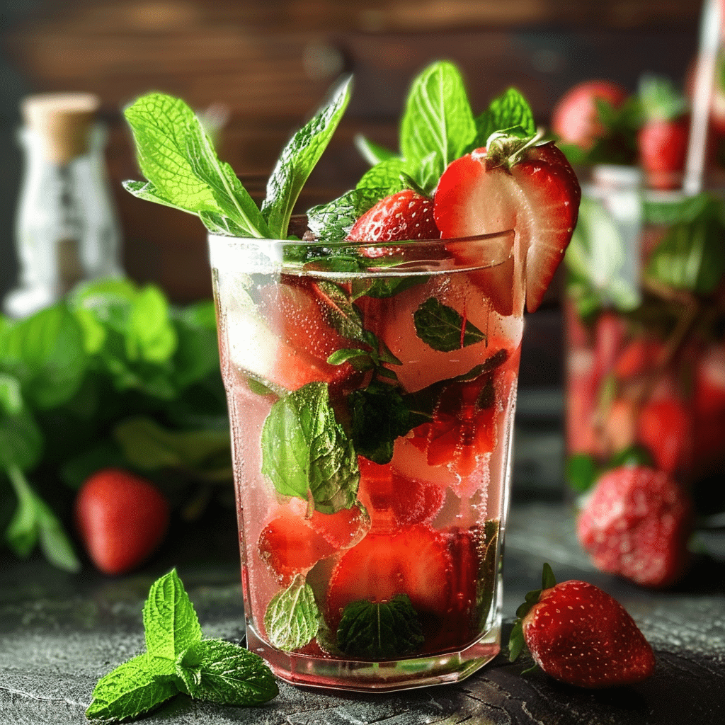 Mojito Fraise Sans Alcool