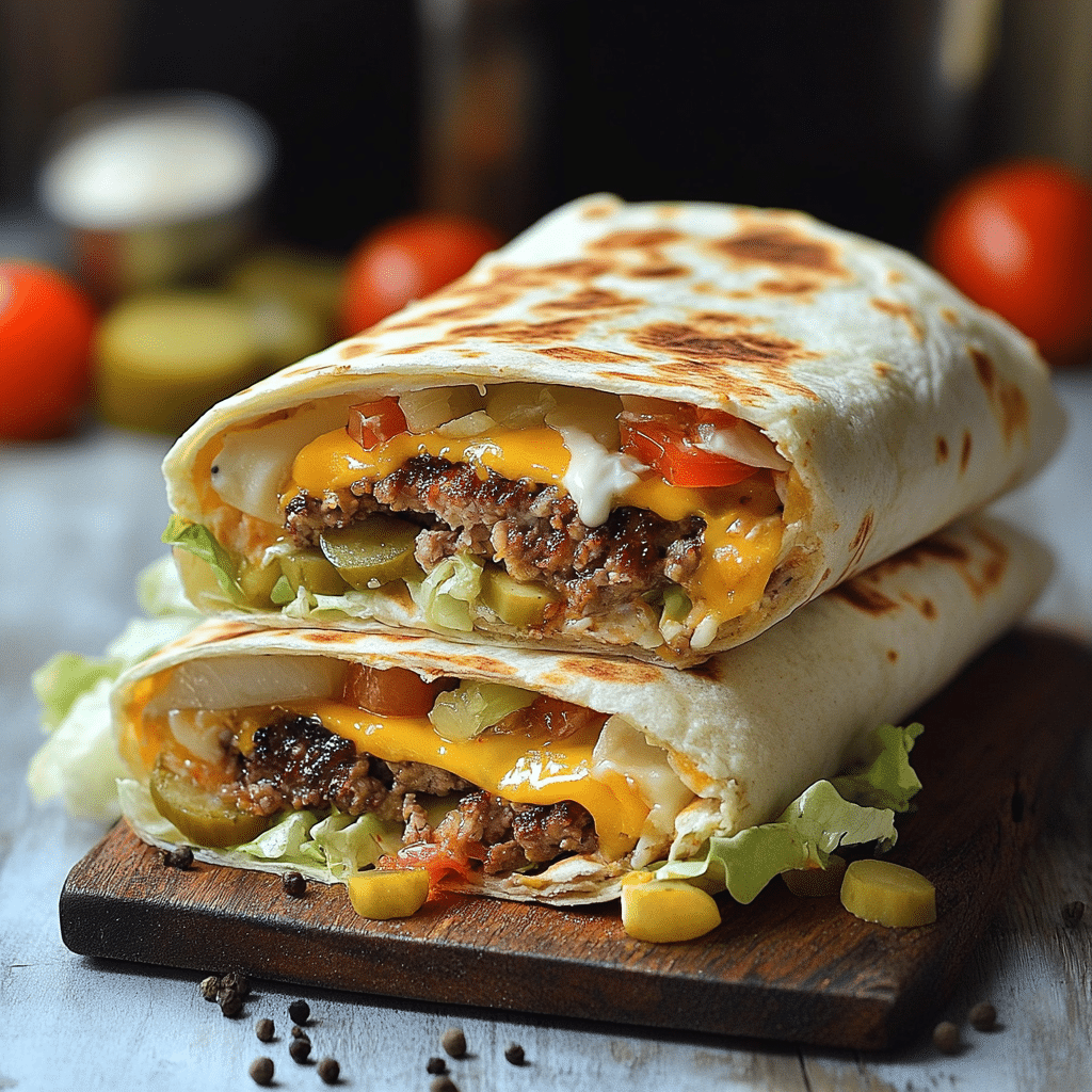 Wraps Gourmands au Big Mac