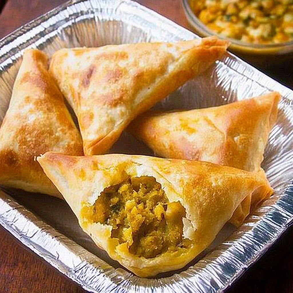 Samoussas de Poulet au Curry