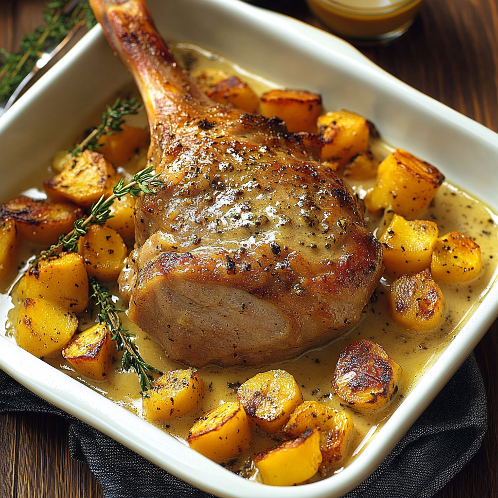 Cuisse de Dinde à la Dijonnaise