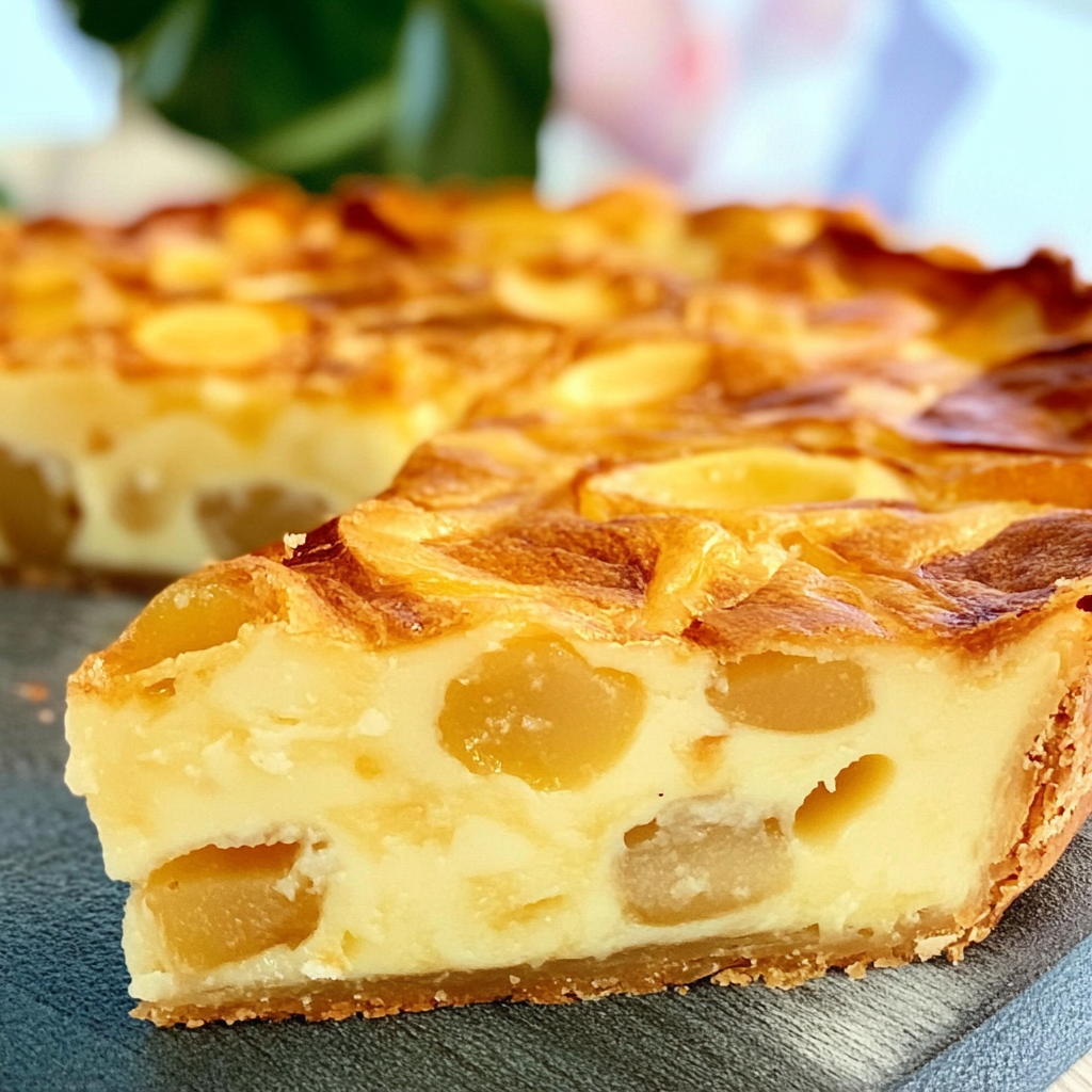 Flan aux Pommes et Yaourt