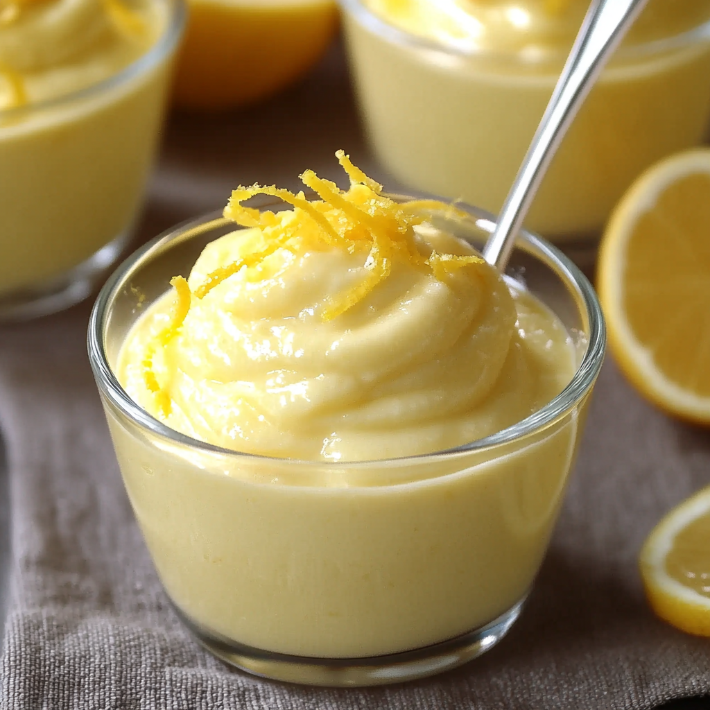 Mousse au Citron Facile