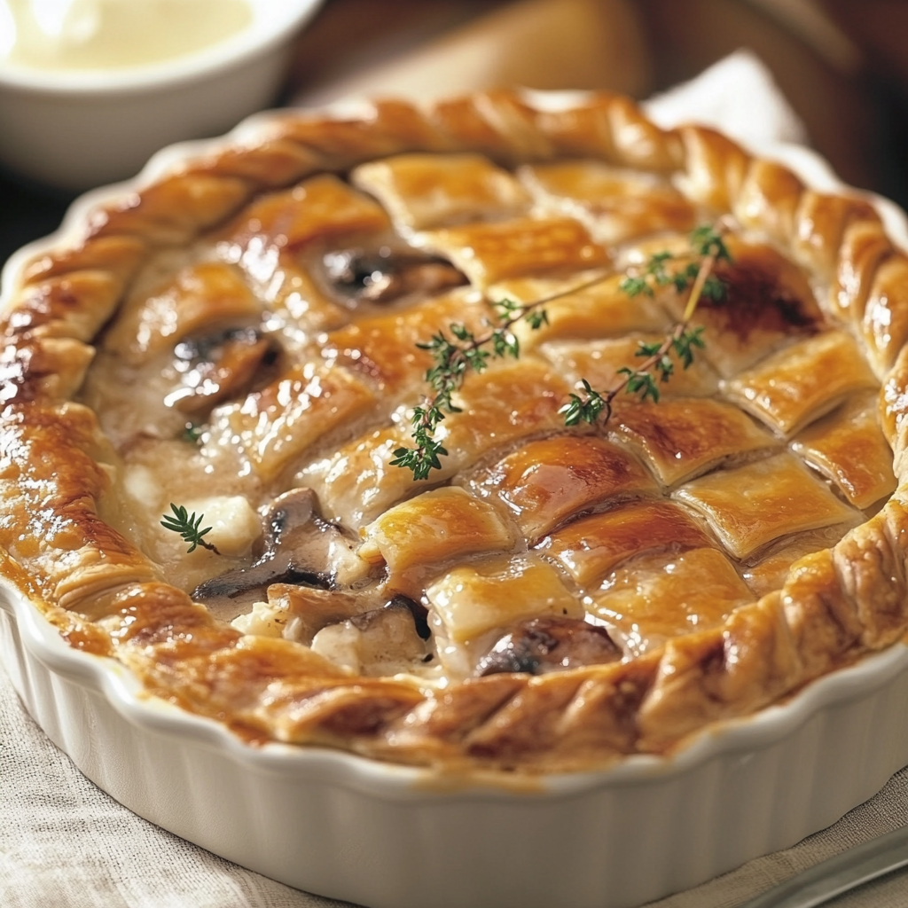 TOURTE AU POULET