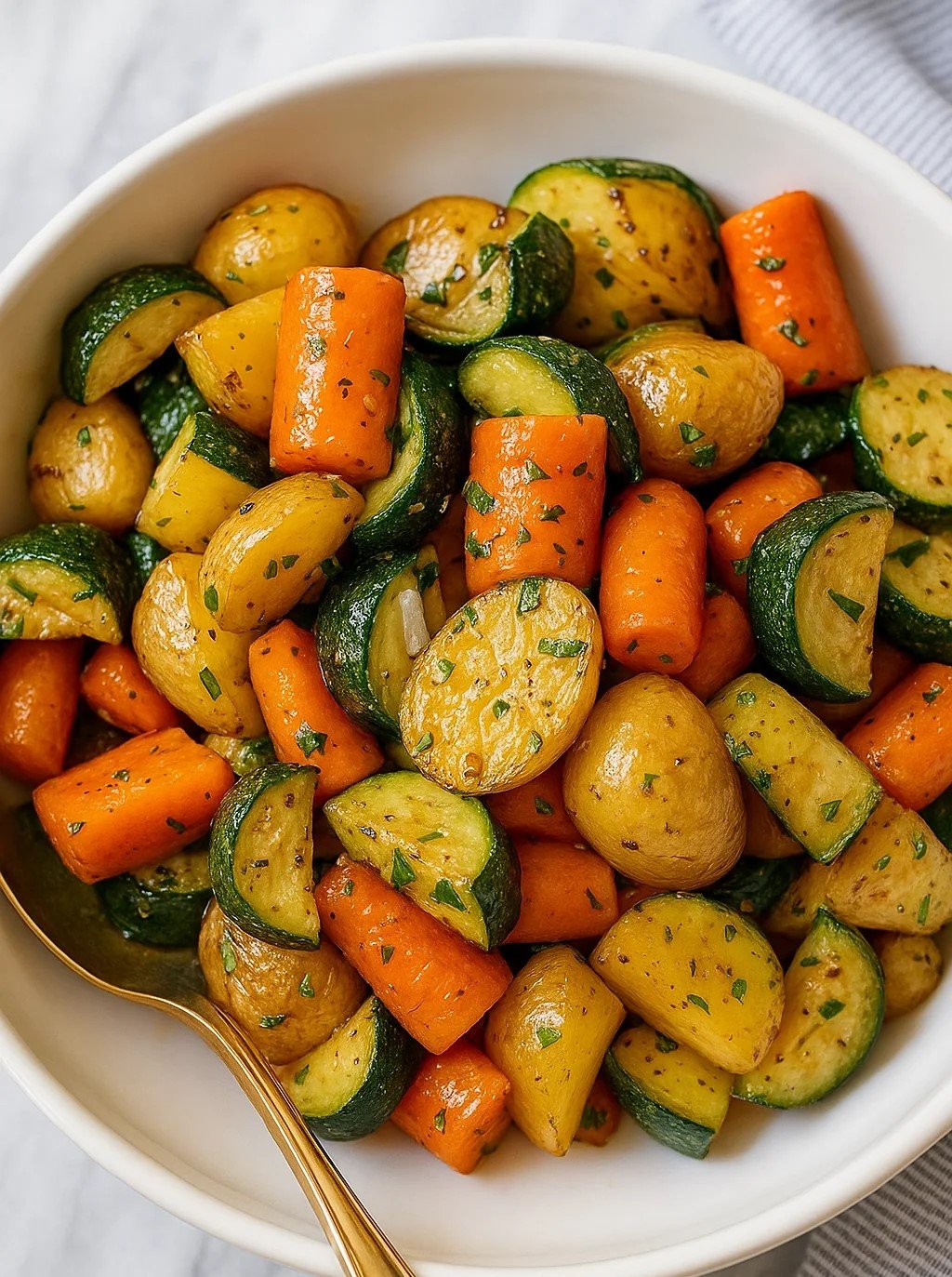 Courgettes poêlées faciles, rapides et parfaites pour l'été