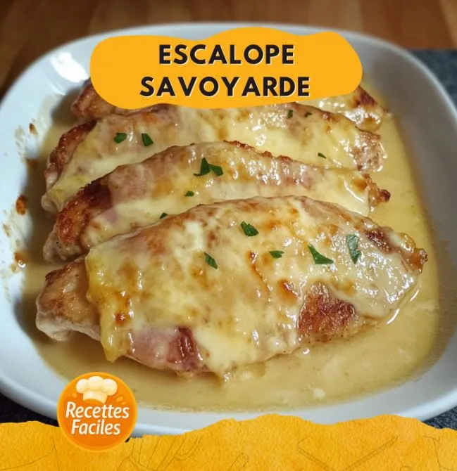Escalope Savoyarde : Recette Gratinée au Fromage et Crème