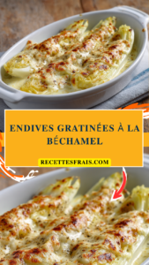 Endives gratinées à la béchamel