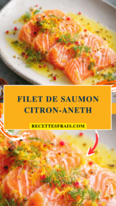 Filet de saumon citron-aneth