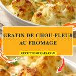 Gratin de chou‑fleur au fromage