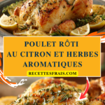 Poulet rôti au citron et herbes aromatiques