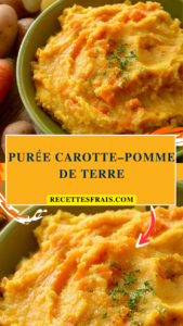 Purée carotte–pomme de terre