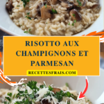 Risotto aux champignons et parmesan
