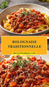 Bolognaise traditionnelle