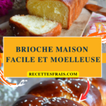 Brioche maison facile et moelleuse
