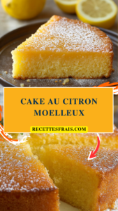 Cake au citron moelleux