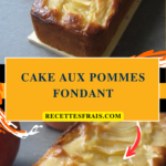 Cake aux pommes fondant
