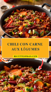 Chili con carne aux légumes
