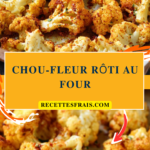 Chou-fleur rôti au four