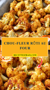 Chou-fleur rôti au four