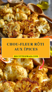 Chou-fleur rôti aux épices