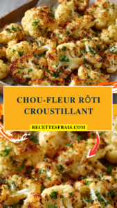 Chou-fleur rôti croustillant
