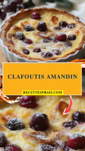 Clafoutis amandin