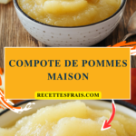 Compote de pommes maison