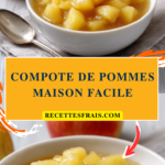 Compote de pommes maison facile