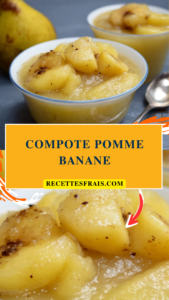 Compote pomme banane