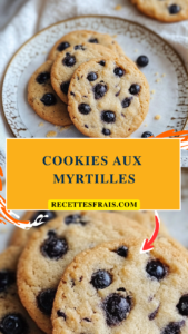 Cookies aux myrtilles