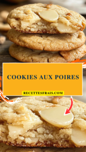 Cookies aux poires