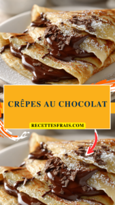 Crêpes au chocolat
