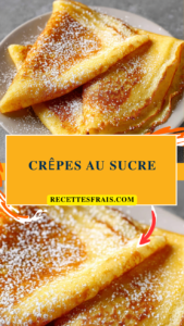 Crêpes au sucre