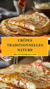 Crêpes traditionnelles nature