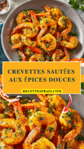 Crevettes sautées aux épices douces