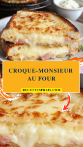Croque-monsieur au four
