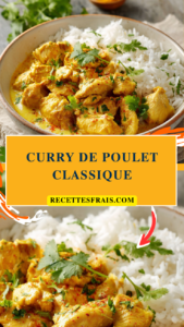 Curry de poulet classique
