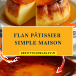 Flan pâtissier simple maison