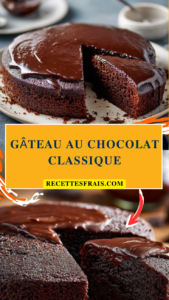 Gâteau au chocolat classique