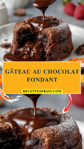 Gâteau au chocolat fondant